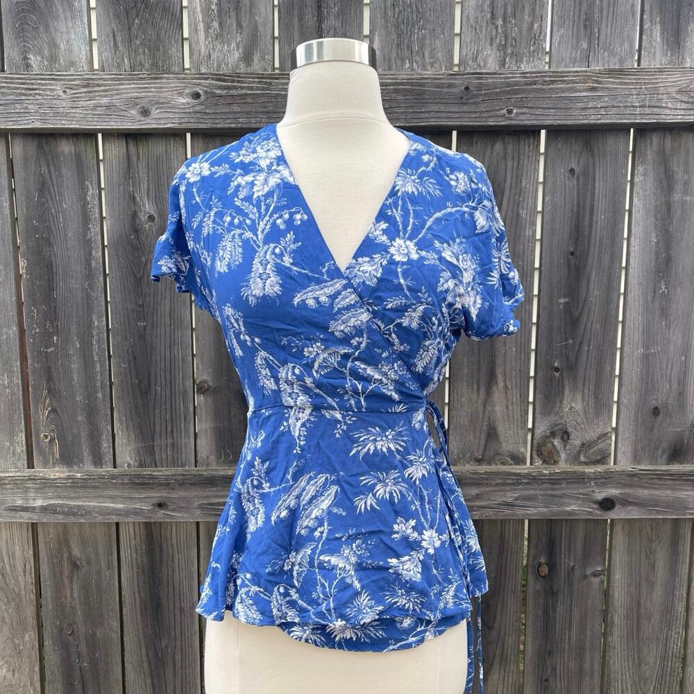 Maeve from Anthropologie • Clarita Wrap Top